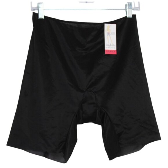 NWT Spanx Women's Shaping High Waist Shorts Mid-thigh Shaper 2x Black Slimiplic - Picture 1 of 6